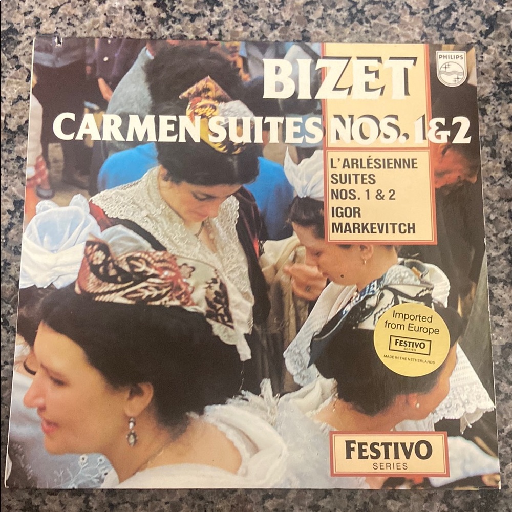 Philips Bizet Carmen Suites Vinyl Record